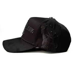 Cap “NY”,”CapsFans”, Black/Gray, Premium.