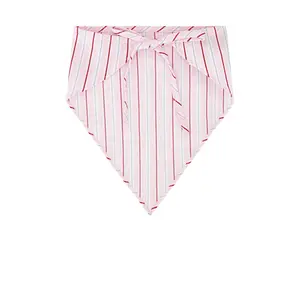 FAITHFULL THE BRAND Lucia Head Scarf in Fiori Stripe Palazzo