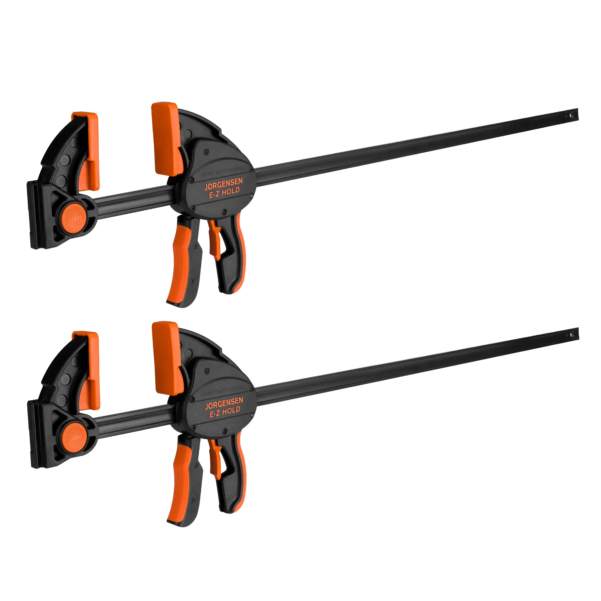 #summersale Jorgensen E-Z Hold Clamps 4 Inch Bar Clamps 2 Pack, One Hand Clamp, Mini Bar Clamps for Woodworking, Bar Clamps for Woodworking, Hobby Craft Woodworking Clamps