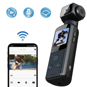 HD Pocket Video Camera, 270 Degree Rotatable Video Recording Camera, Camera with 1.33 Inch Screen, Anti-Shake Action Camera for Video Blog & Vlog
