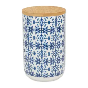 Bone Dry Portuguese Tile Ceramic Treat Canister