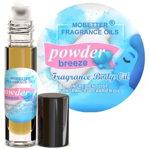 MOBETTER FRAGRANCE OILS Powder Breeze Fragrance Body Oil for Unisex Adult