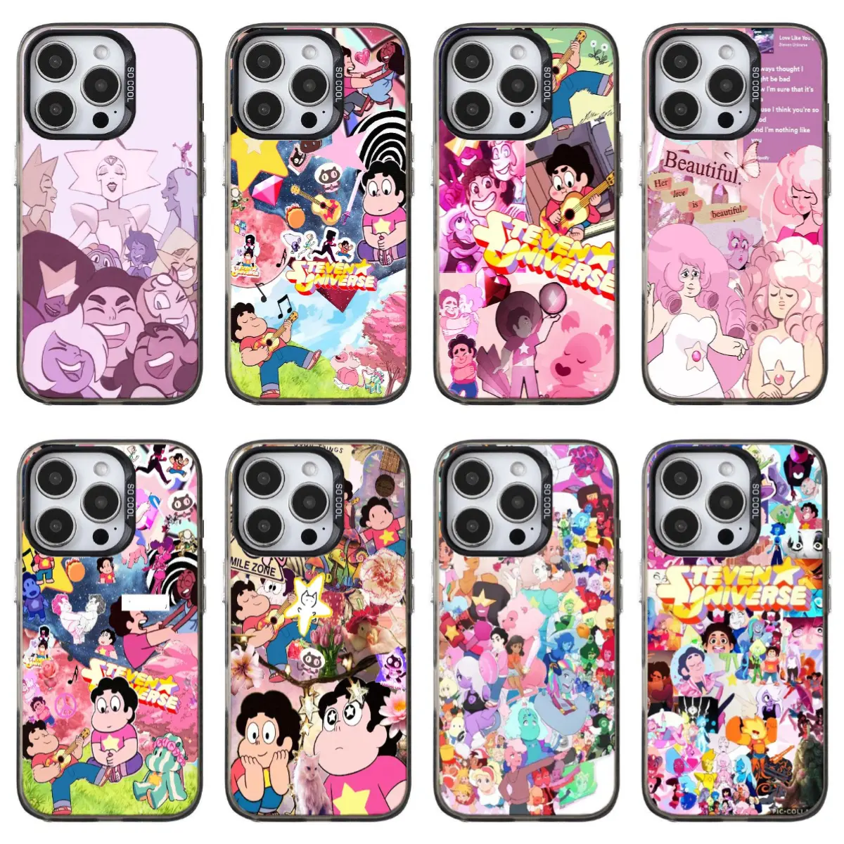 Animation Steven Universe phone Cases For iPhone 12/13/14/15/16/17 Promax Pro Plus and 17 Air ,Perfect for Her/Him fashionable gift