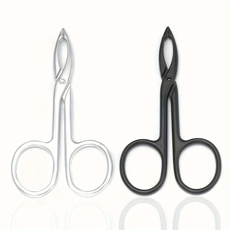 3pcs Tweezer Scissor Type, Handle Straight Tip Scissor Shape, Eyebrow Close Fit Tweezer, Used for Epilator, Facial Hair and Eyebrow Care
