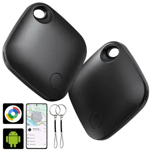 2 Pack Bluetooth GPS Tracker Tags for Android, Anti-Lost Smart Finder for Keys, Luggage, Backpack, Suitcase (Not for iOS)