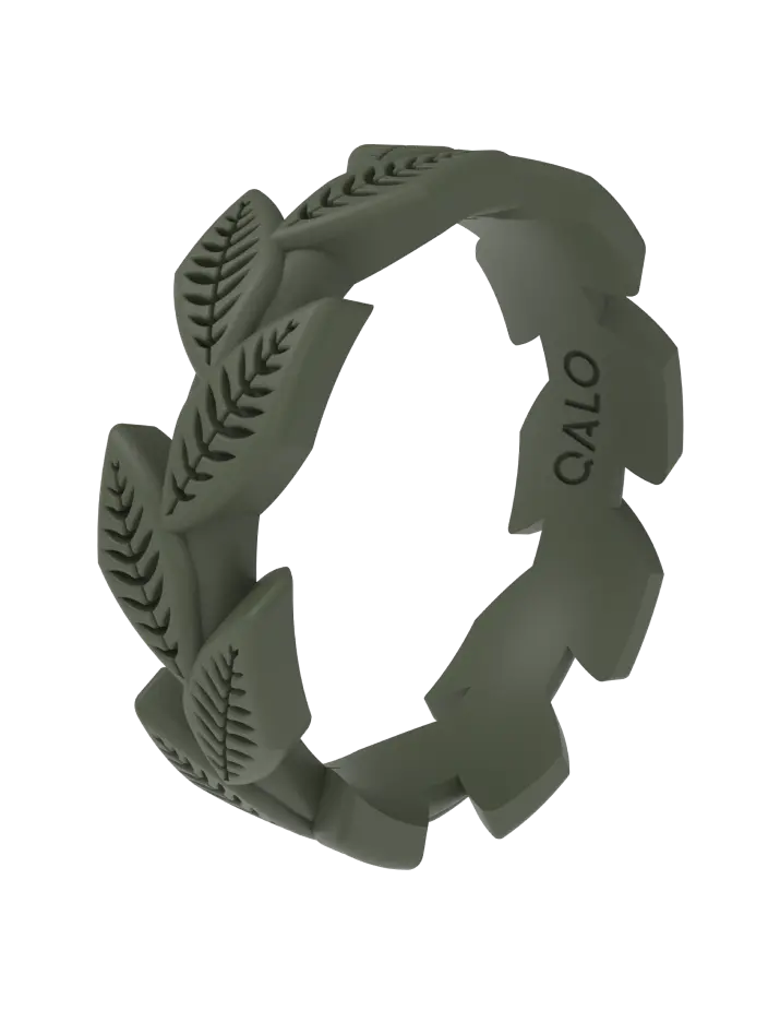Women's Romantic Bridal Vine Wrap Finger Ring - Soft Silicone Costume Jewelry Ring for Wedding Fashion Romantic Accessories, Bridal Rings