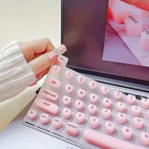 keyboard cover for long nails Mac laptop typing essential for texting easy to type fast office girly must haves