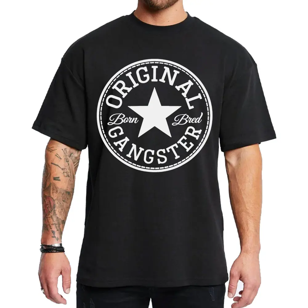 Original Gangster Born Bred Chicano Clothes Chicana Cholo Chola Style Clothing Unisex Hoodie Medium Heavy Sweatshirt for Men & Women Streetwear