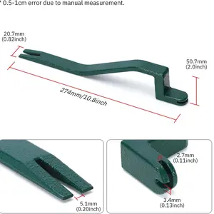 Shingle Pry Bar Heavy Duty Nail Remover Tool  Roof Shingle Remover Professional Roofing Tools Heavy-Duty Multi-Purpose Roof Shingle Remover Tool - Durable Metal Construction, Easy Roofing and Woodworking