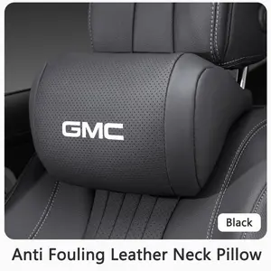 Auto Headrest Neck Support Seat Lumbar Cushion, Soft Neck Pillow for Gmc Terrain Sierra 1500 Yukon Acadia Savana Hummer Granite H3 Jimmy Car Accessories