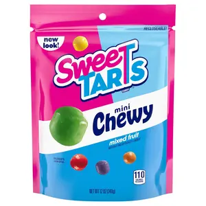 SweeTARTS Mini Chewy, Candy, Mixed Fruit, 12 oz candies