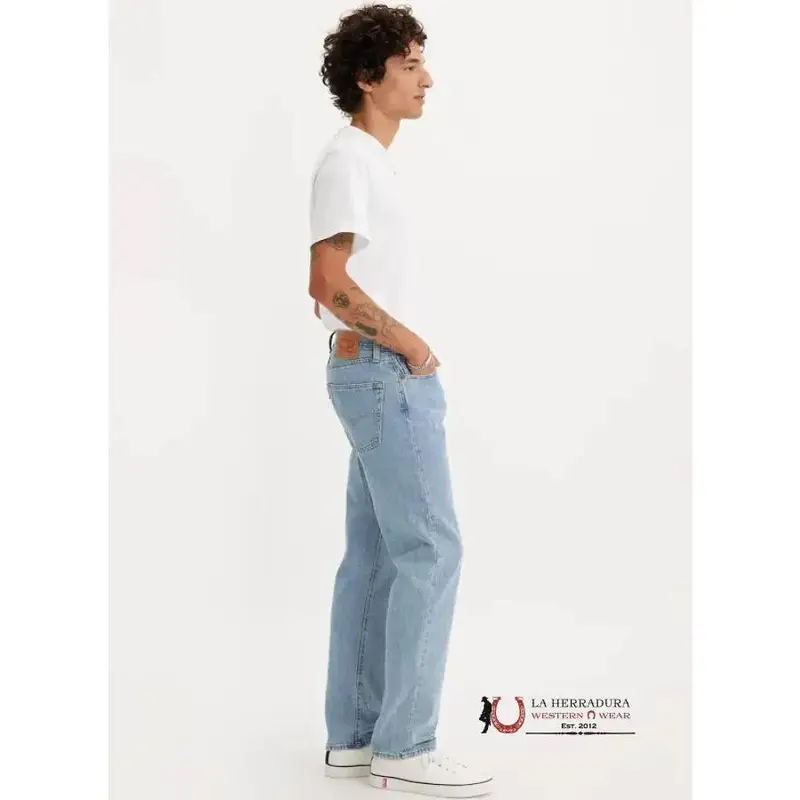 Levi's Men's 501 Original Straight Leg Jean Light Wash Denim Classic Iconic Styling Since 1873