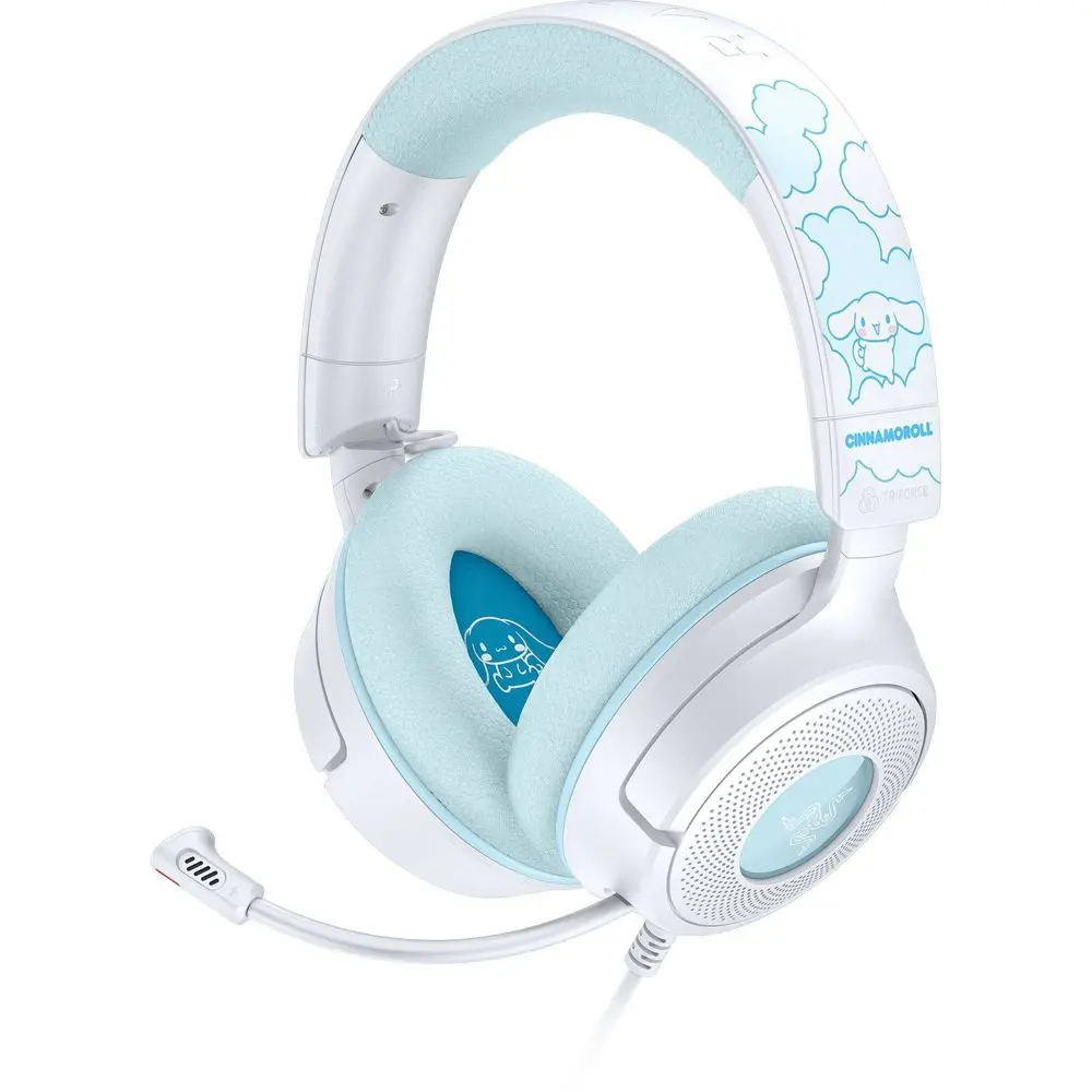 Razer Kraken V4 X Wired Gaming Headset - Cinnamoroll Edition Razer Kraken V4 X Wired Gaming Headset - Cinnamoroll Edition