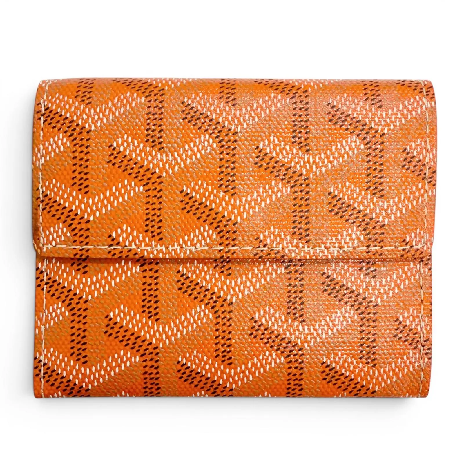 Pre-owned Goyard Canvas Small Leather Goods Goyardin Coin Case