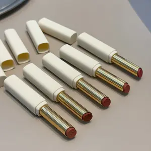 HERORANGE ~ Fine Tube Matte Velvet Lipstick, Hydrating Cream Lip Color, Non-Stick, Color-Shifting Lip Gloss, Christmas Gift, Valentine’s Day Gift, Moisturizing, Hydrate. Contains plant-derived squalane.