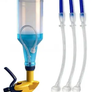 360 Rotating Universal Spray Bottle Adapter, Adjustable Mist Stream Dual Pattern Replacement Spray Head, Trigger Sprayer with Straw for Household Cleaning Garden Watering