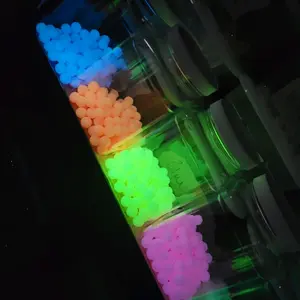 15mm Glow In The Dark Silicone Beads