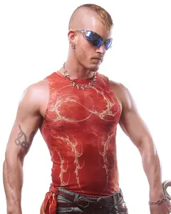 VISCERA MESH HARDWARE TANK ( BLOOD )