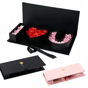 I Love You Gift Box, Eternal Rose Decoration, Birthday & Valentine's Day Present, Mother's Day Ideal Gift for Mom (flowers Not Included)