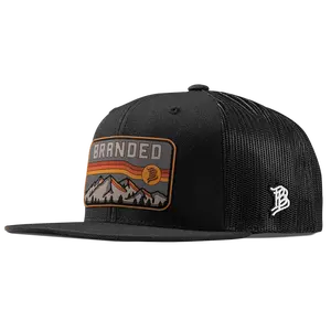 Branded Horizon Flat Trucker