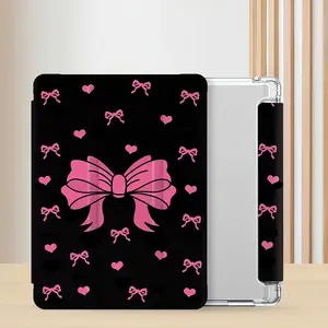 The Bow Pattern Tablet Case Is Suitable For IPad Mini 4/ 5/ 6, for IPad Pro 2024 13-Inch/ 202/ 2021/ 2022 Full-Screen/ for IPad Air2024/ Air7 2025/ for IPad 10/ 11 2022/ 2023/ 2025/ for IPad 2017/ 2018/ Air1/ Air2/ for IPad 2019/ 2020/ 2021/ for IPad Pro