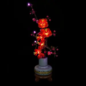 Lego LED Lighting Kit Compatible with Lego Set 10369 Plum Blossom Building Blocks (model Blocks Not Included), Enhance Your Build, Flower Building Blocks