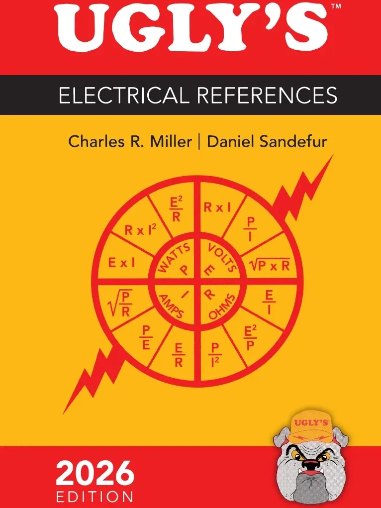 Ugly's Electrical References 2026 Edition – Professional Electrical Reference Book, Spiral-Bound | Wiring, Calculations, Tables, NEC References & Electrical Formulas