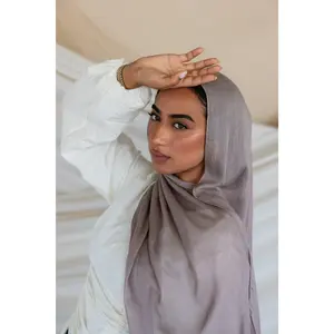 VELA Gravity Grey Solid Modal Hijab