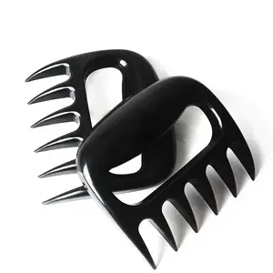 Set of Bear Claw Meat Shredders – Durable, Non-Slip Tool with Handles for Shredding, Lifting, and Serving - Kitchen Utensil for Indoor & Outdoor BBQ