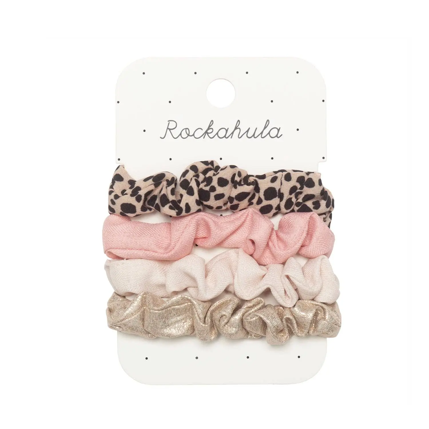 Leopard Scrunchie Set – Animal Print Hair Accessories | Stylish Hair Ties for Girls & Women