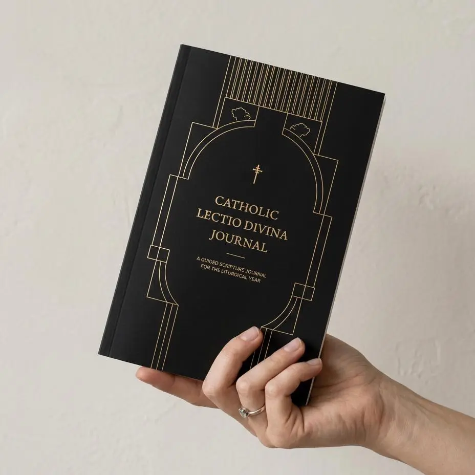 Catholic Lectio Divina Journal: A Guided Scrpture Reflection for the Liturgical Year - Black Edition