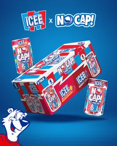 NO CAP! Soda Pop - ICEE 8 Pack Variety - 7.5oz (8pk) ICEE Cherry Cola + ICEE Strawberry Lemonade NO CAP! Soda Pop - ICEE 8 Pack Variety - 7.5oz (8pk) ICEE Cherry Cola + ICEE Strawberry Lemonade
