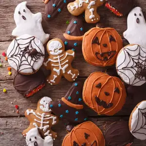 Halloween Stainless Steel Cookie Cutters Set, 7-Piece Baking DIY Tools Kit, Perfect for Halloween Themed Treats & Desserts, Baking Supplies Kit