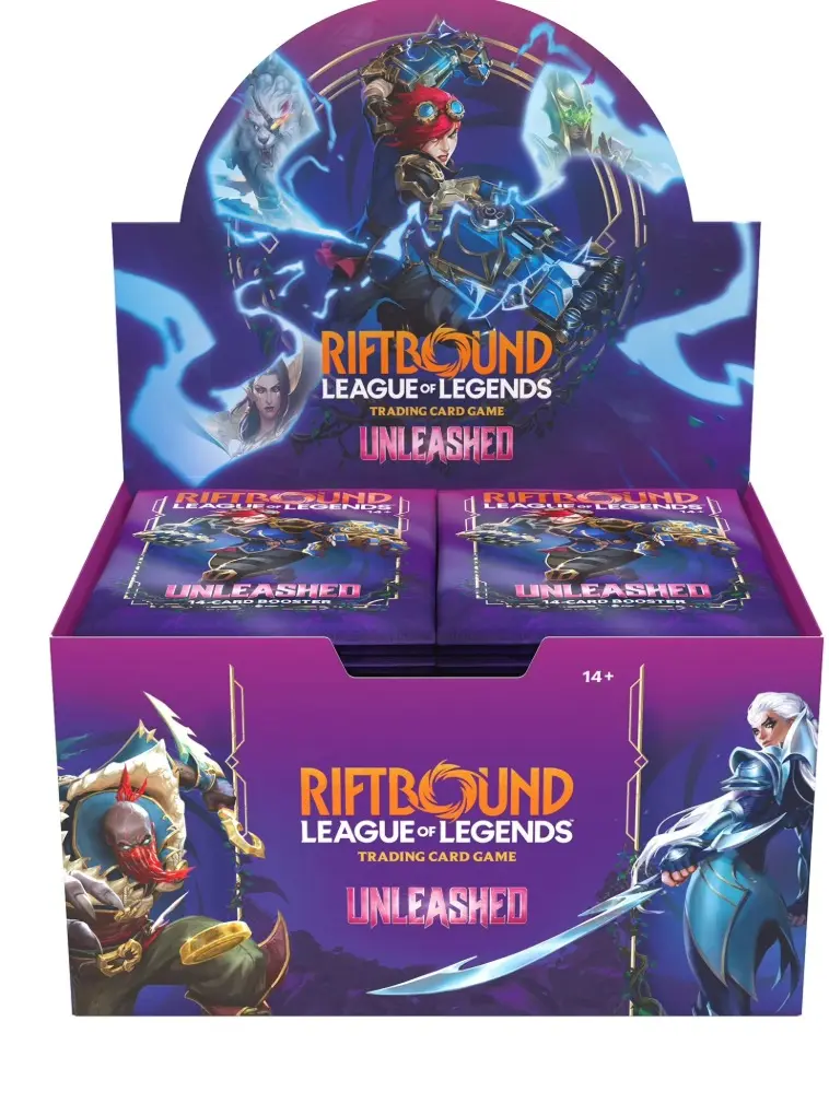 Riftbound League of Legends Unleashed TCG Booster Box
