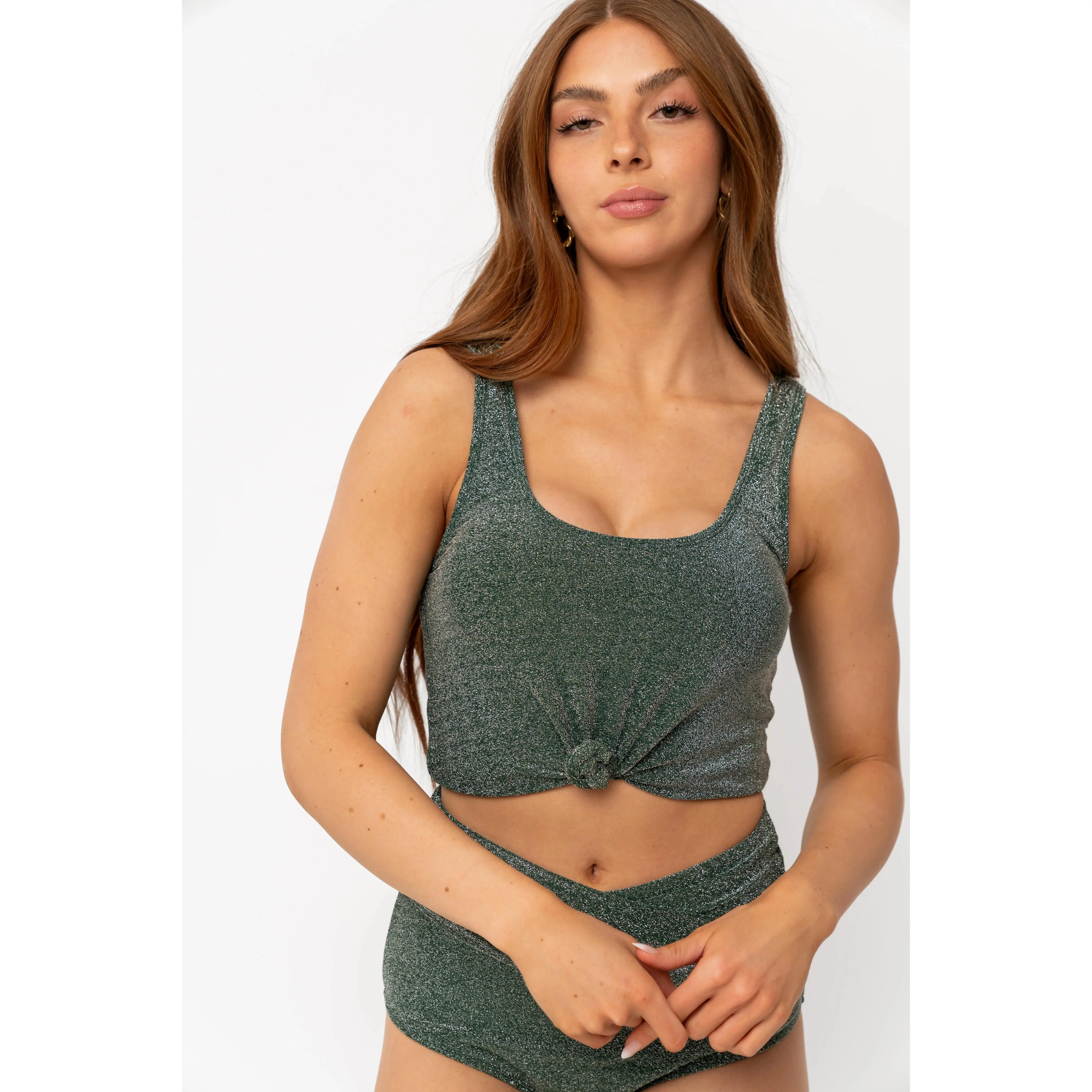 Traveler Top | Emerald Shimmer - Top Only