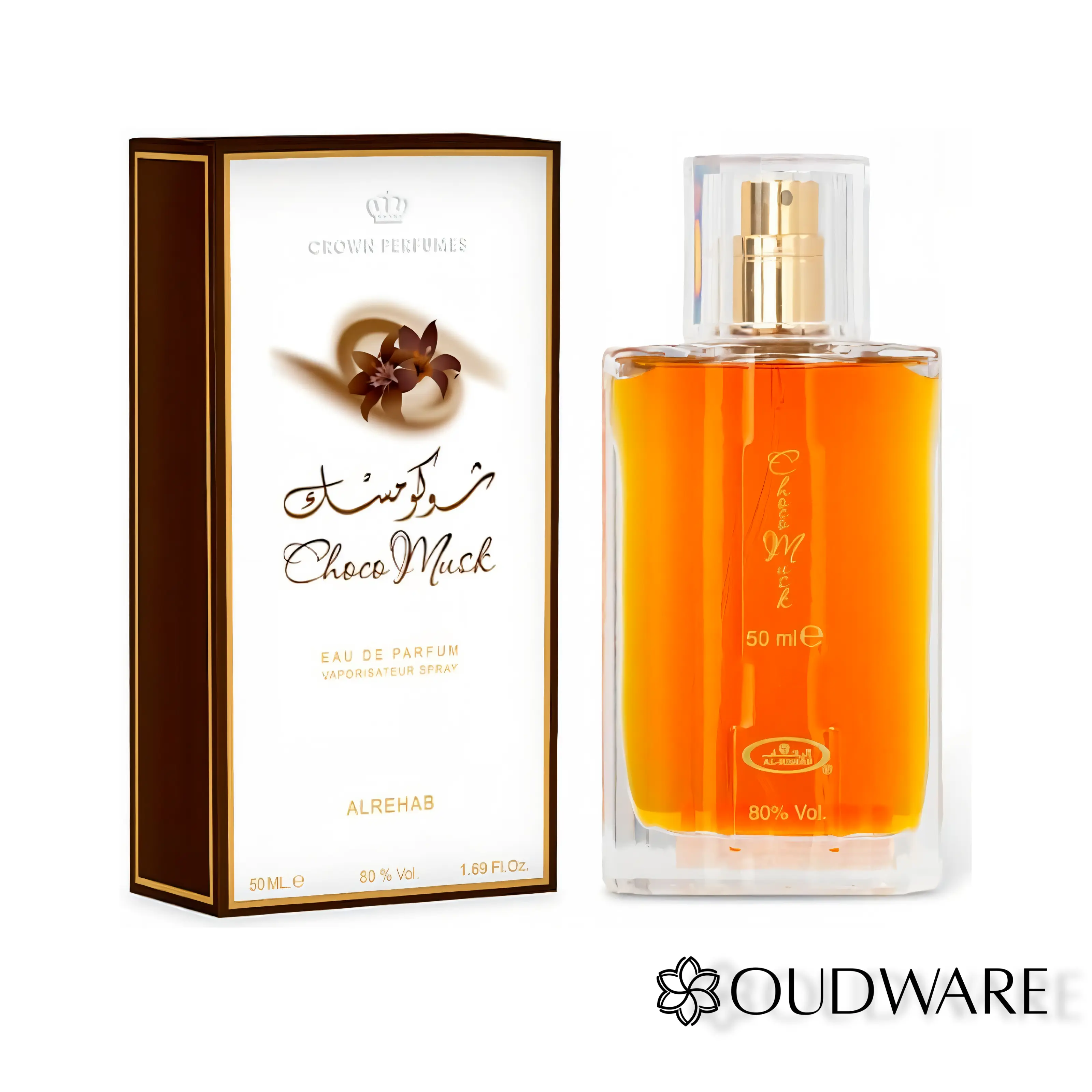 Al Rehab Choco Musk EDP-50ml - Warm Chocolate scented perfume UNISEX Choco Musk warm and cozy perfume