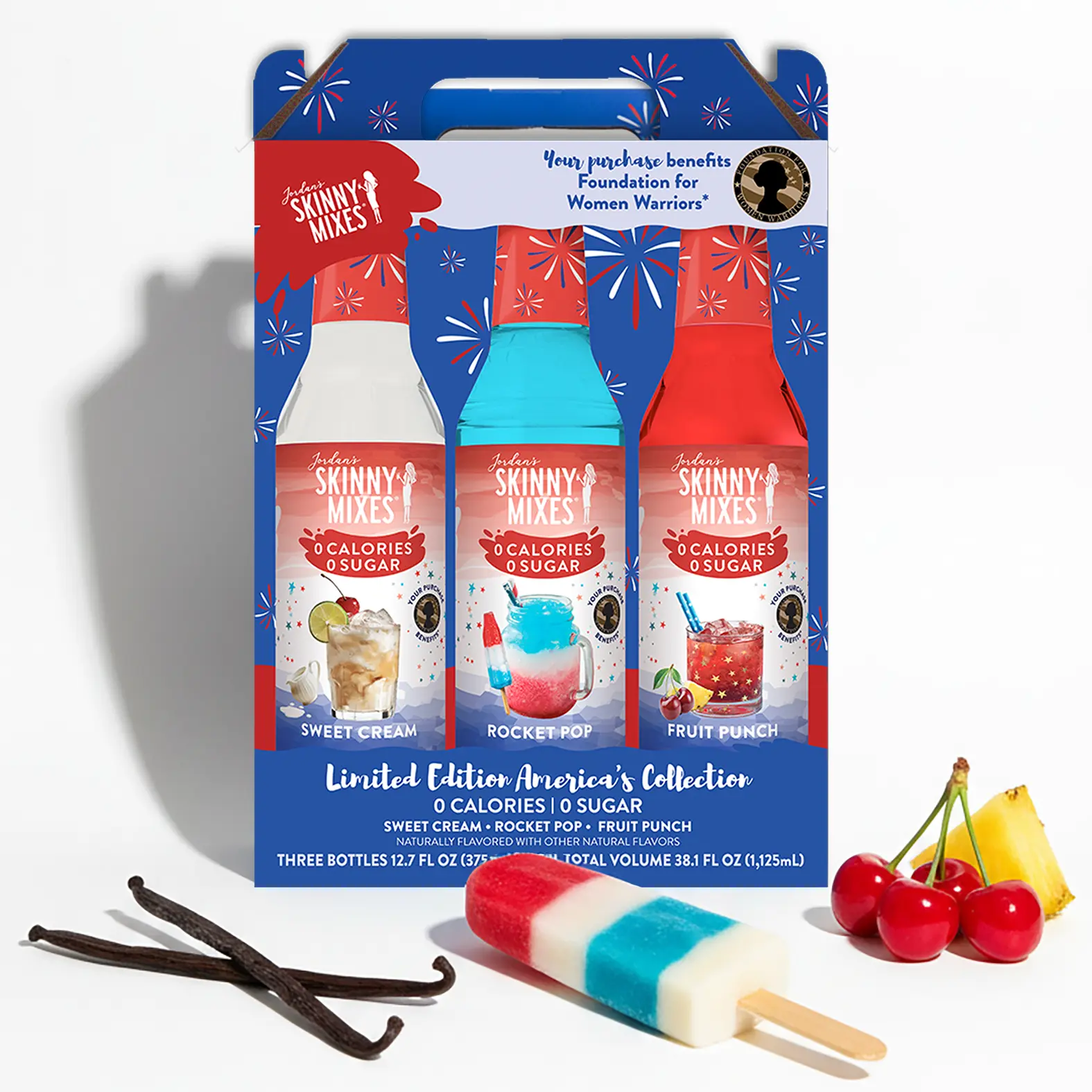 USA Trio 375 ml - Rocket Pop, Sweet Cream & Fruit Punch
