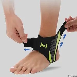 Breathable Ankle Support Strap Sports Ankle Brace Adjustable Fitness Running Rock Climbing Cycling Tennis Joint Protection Pain Relief