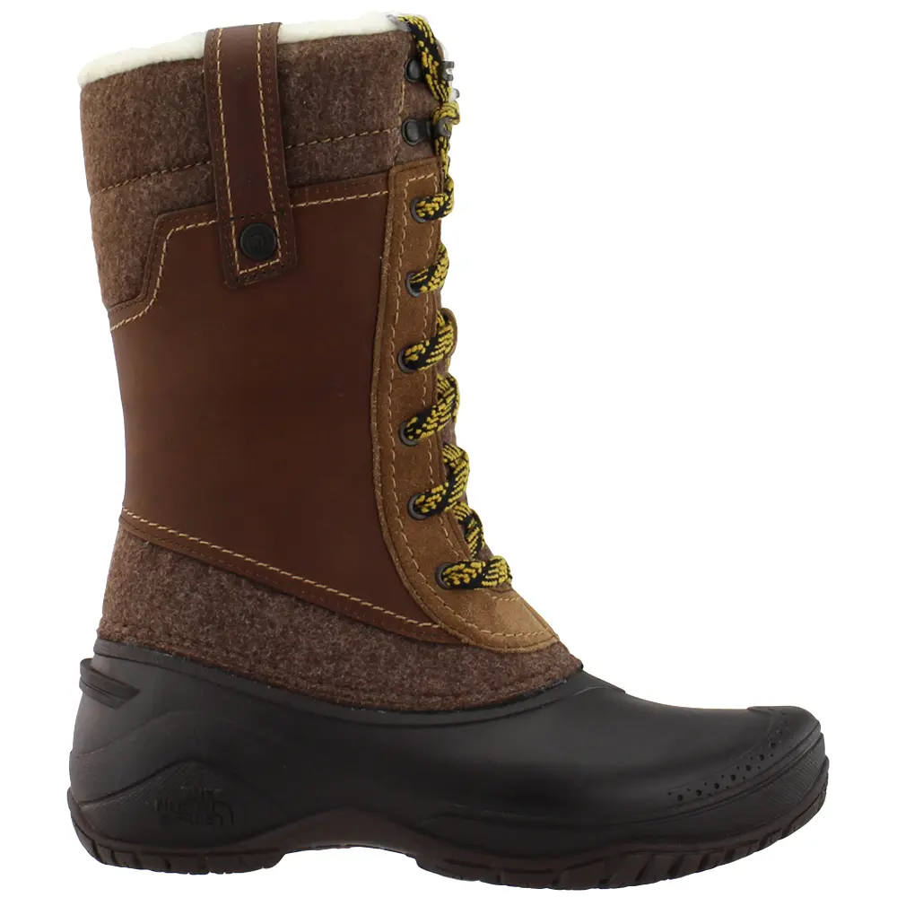 The North Face Womens Shellista Iii Mid Calf Snow Casual Boots Mid Calf - Brown