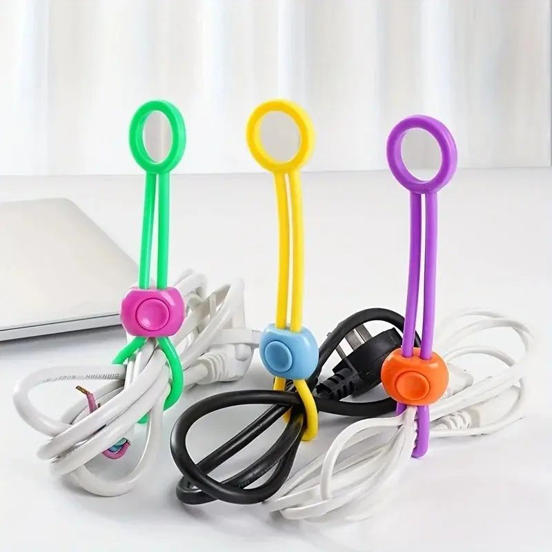 10-Pack Silicone Bag Clips, Reusable Multi-Functional Sealing Clamps for Food Preservation, Moisture & Dust Proof, Snack Storage, Kitchen Organizer