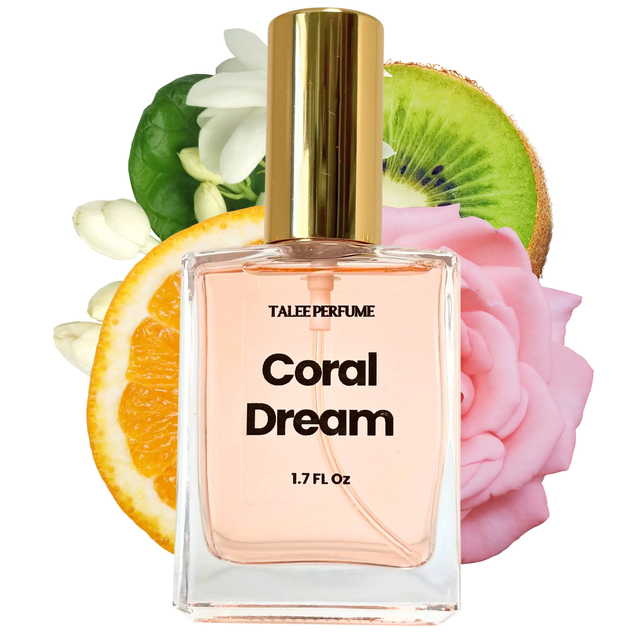 Women's Eau de Parfum, 1.7 fl oz - Long-Lasting, Paraben-Free Fragrance for Daily Wear with Bright Fruity Floral & Citrus Floral Scents, Citrus Floral Scent