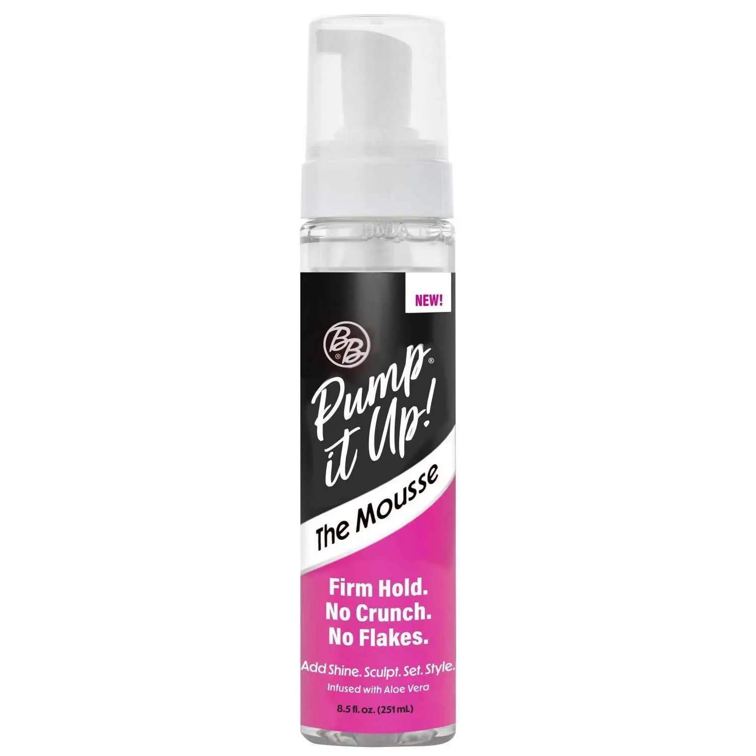 Bronner Bros Volumizing Haircare Mousse with Olive Oil, No-Crunch Foam for Natural Curls and Bouncy Curls for Adults, Volumizing Mousse, Curly Hair, Lightweight, Bronner Brothers, Strong Hold, Firm Hold, Unscented