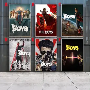 The Boys (2019) Movie Posters, Movie Fans Collection , Room Decor , Birthday Gift( Unframed - Print Only )