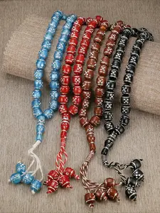 1 Simple Style Worship Decoration Prayer Beads 33 Bracelet, Hand Woven Men's Personalized Jewelry