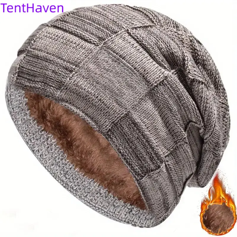 Women's Korean Style Winter Wool Knit Hooded Hat-Scarf Set - Velvet-Lined Cotton, Hoodie Design, Warm Insulation, Attached Neckerchief, Adults' Casual Outdoor Sports & Outdoor Accessory
