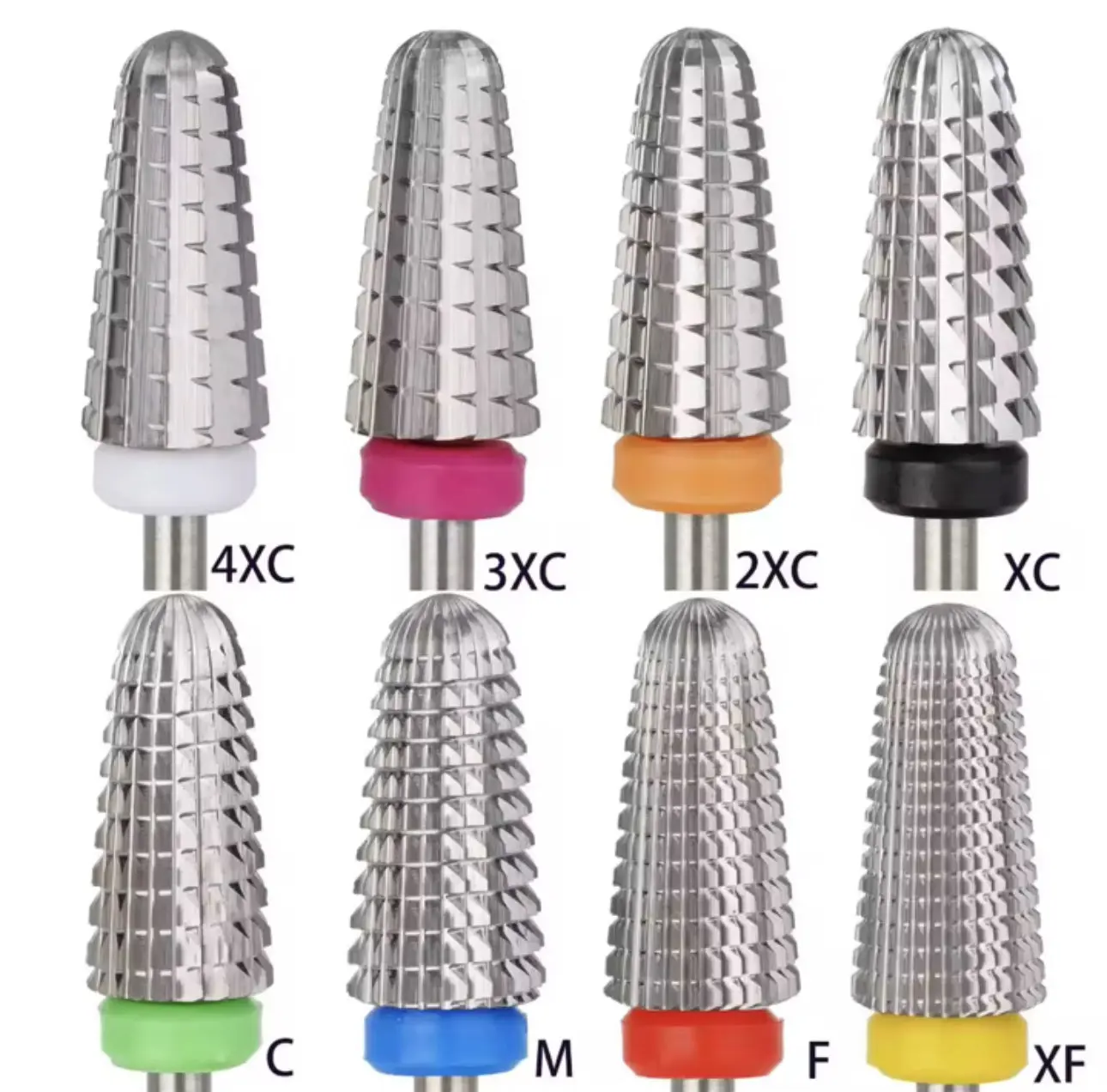 Nail Drill Bits Set, Professional Tungsten Carbide Manicure Care Tools for Electric Nail Drill Machine, Compatible With Nail Drill Machine