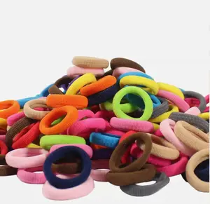 200 PCS Elastic Hair Ties Band Rope Ponytail Scrunchies Hair Holder for Girls