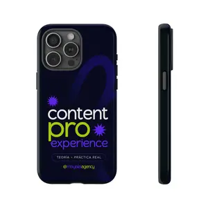 Content Pro Experience phone case | Branded logo protective case