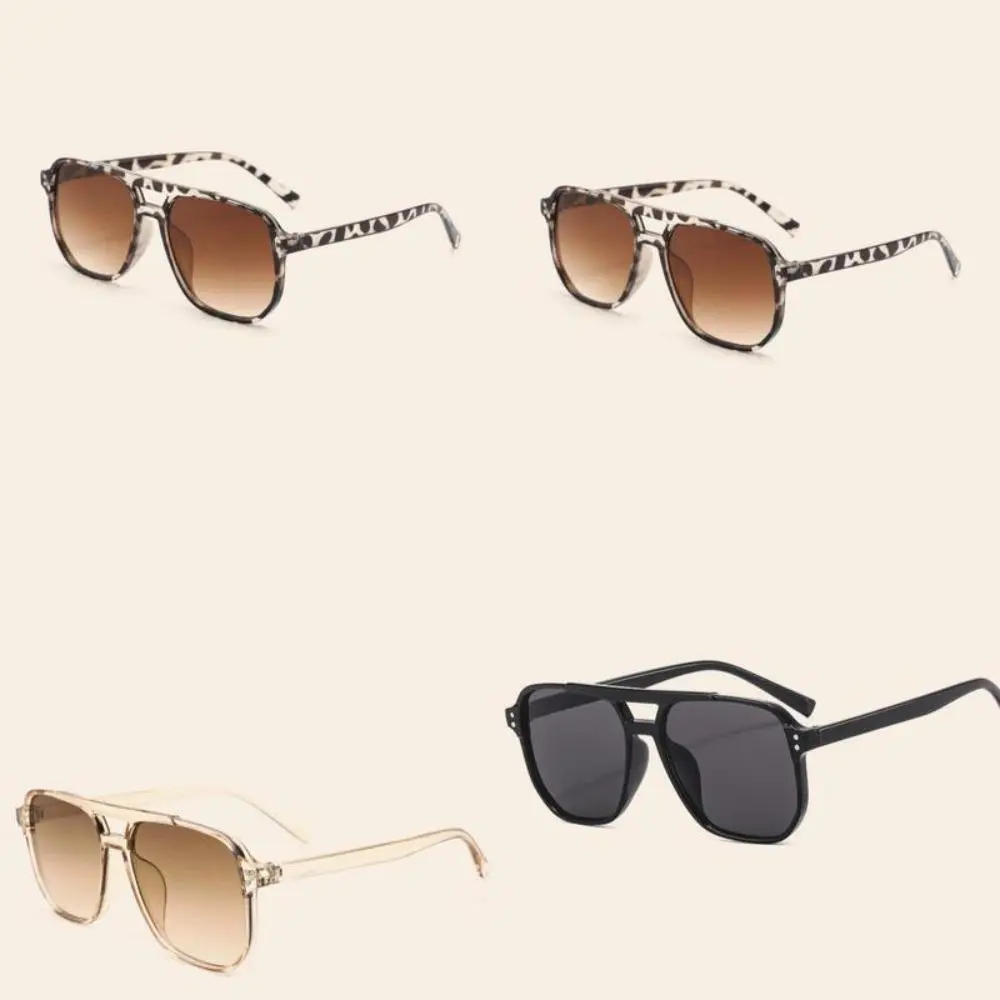 4-pack unisex Y2K fashionable versatile aviator sunglasses, stylish casual sunglasses for daily use, fashionable accessories for outdoor activities