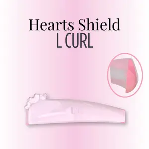 Hearts Lash Lift Shields (L Curl)
